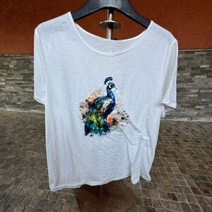 Peacock top